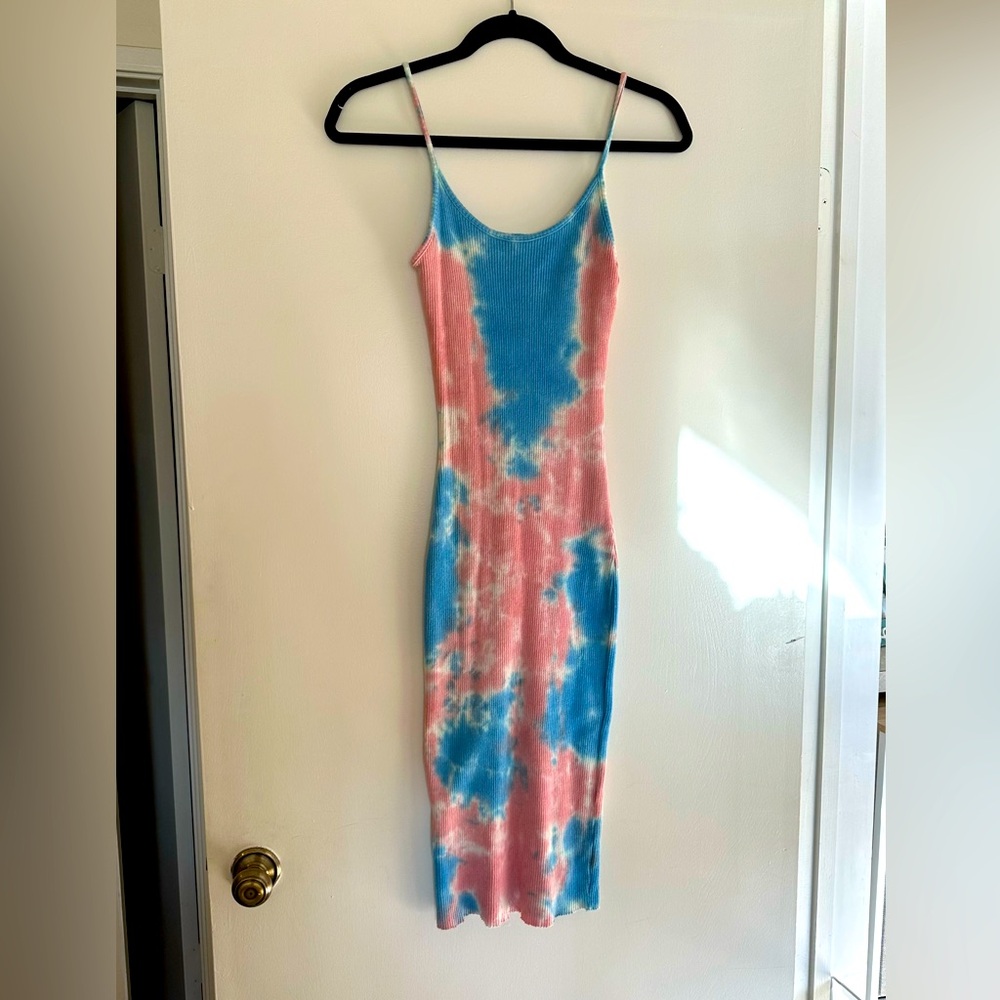Amante Tie Dye Maxi Dress